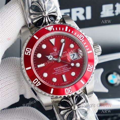 chrome hearts rolex red